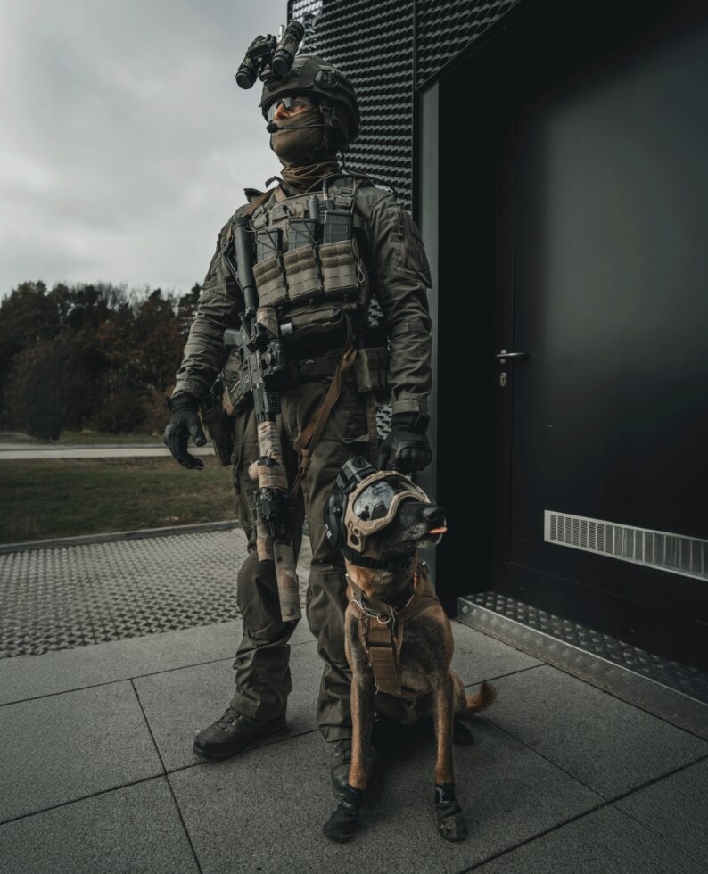 Busch PROtective ballistic helmet with Twaron Next® para-aramid