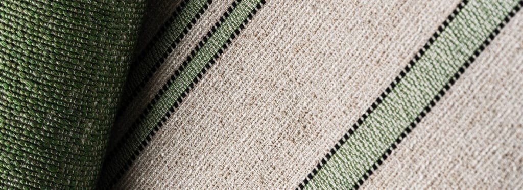 Sunbrella PFAS-free upholstery fabric