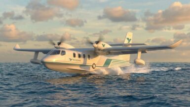 NOEMI Aerospace all-electric amphibious aircraft with Syensqo composite materials