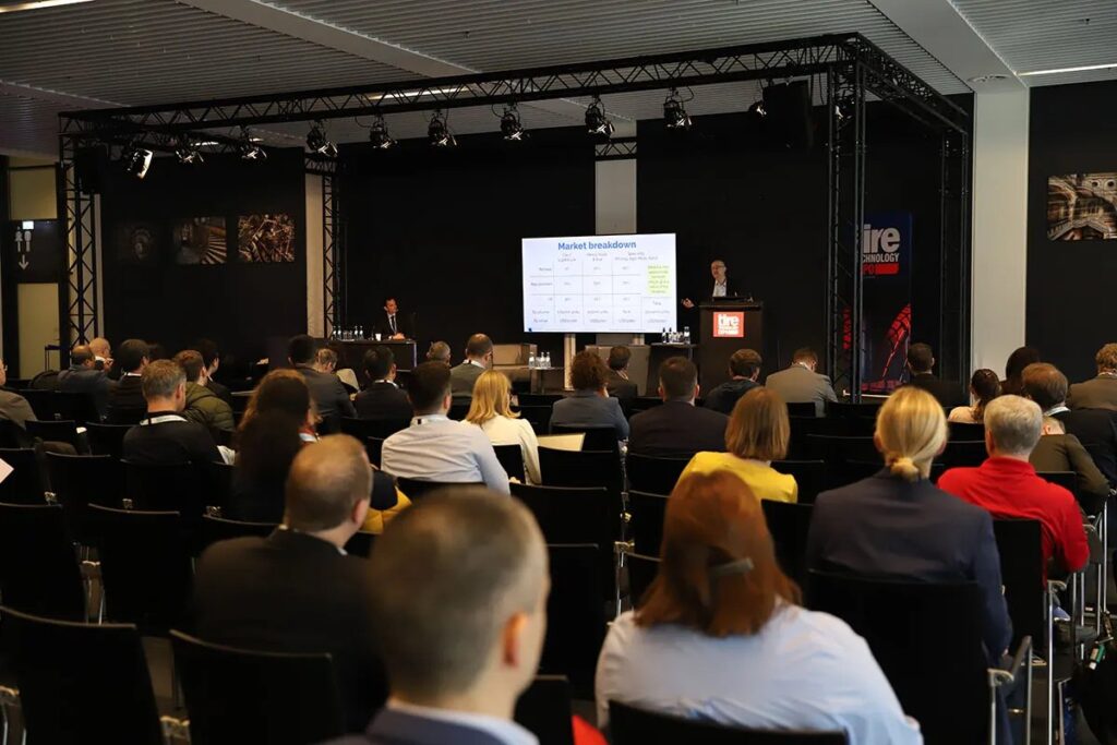 Conference session at Tire Technology Expo in Hannover