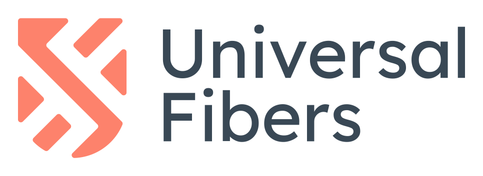 Universal Fibers logo